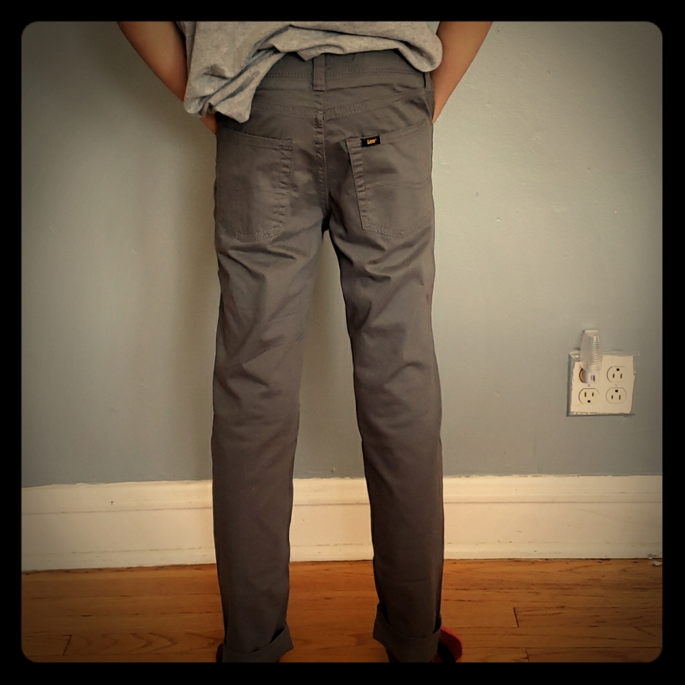 Lee grey corgo pants